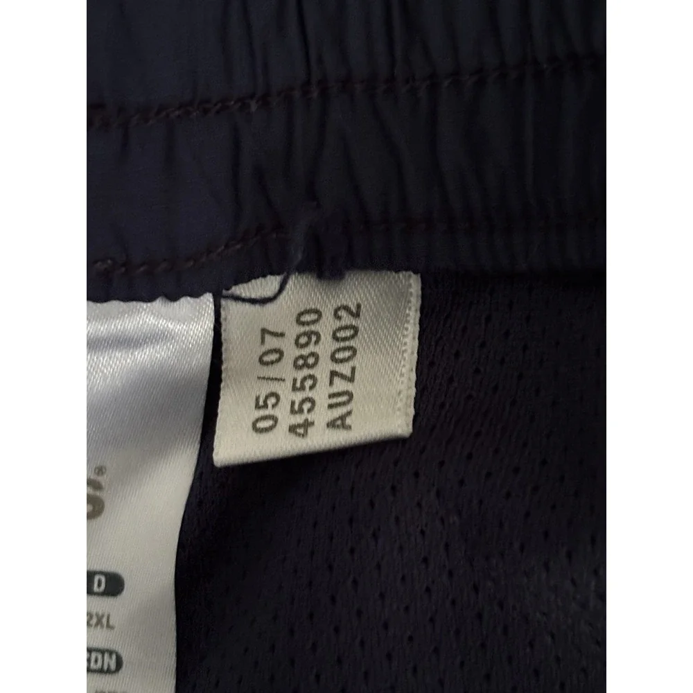 Adidas ClimaLite Track Pants Men's 2XL Blue Zip Ankle Wind Athletic Joggers